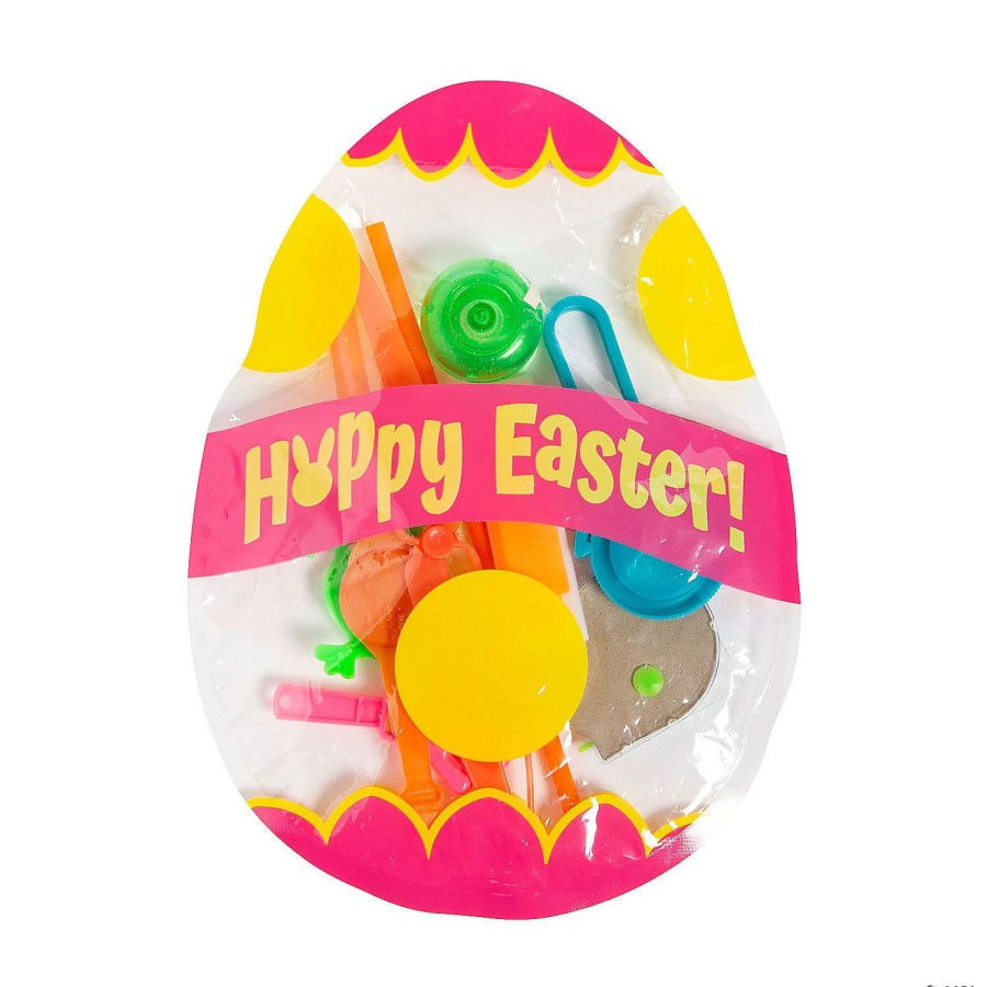 Easter Basket Fillers * | Hot Sale Toy-Filled Easter Egg Bags 12 Pc.