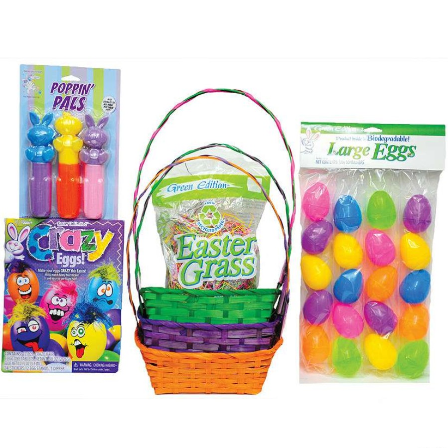 Easter Basket Fillers * | Flash Sale Easter Basket Kit W Three Baskets