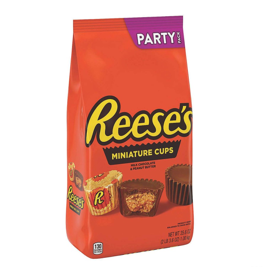 Candy Egg Fillers * | Best Reviews Of Reese'S Milk Chocolate Peanut Butter Cups Miniatures Candy 35.6Oz Bag