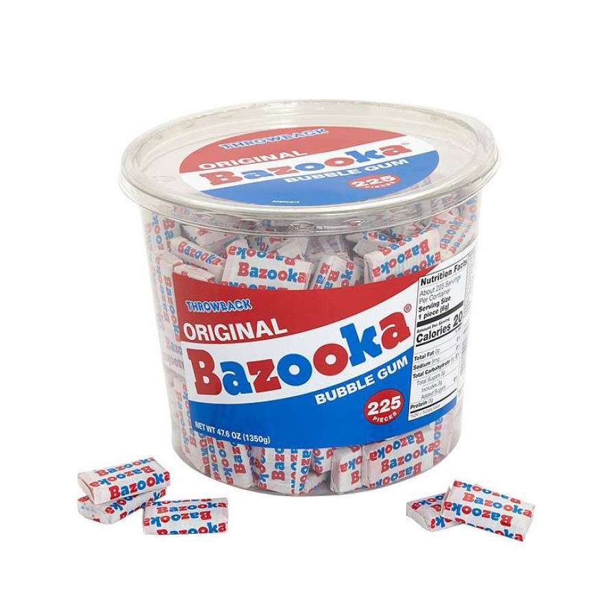 Easter Basket Fillers * | Buy Bazooka Bubble Gum Tub 225 Pc.