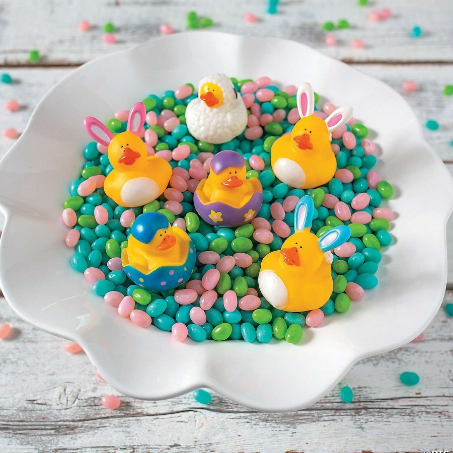 Easter Basket Fillers * | Coupon Easter Rubber Ducks 12 Pc.