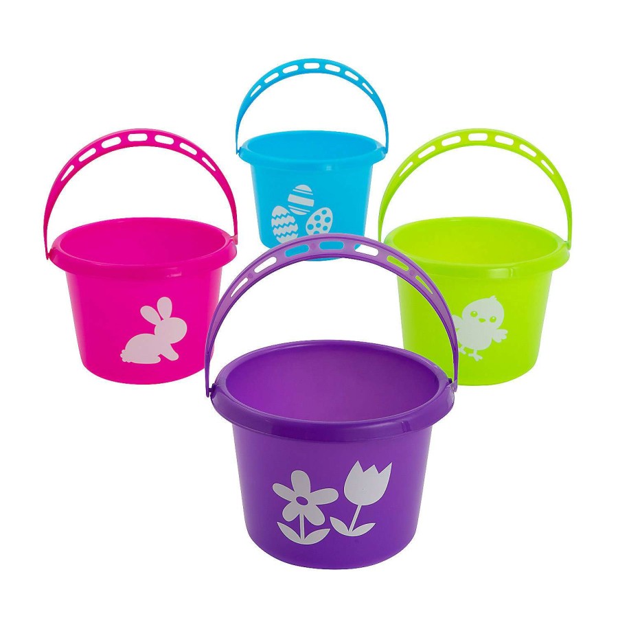 Easter Egg Hunt * | Cheapest Easter Sand Buckets 12 Pc.