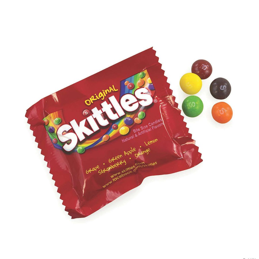 Candy Egg Fillers * | Discount Skittles Fun Size Packs, 4 Lb