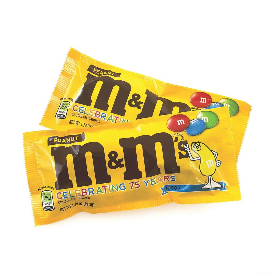 Easter Basket Fillers * | Budget Peanut M&M'S Full Size, 1.74 Oz Bag, 48 Count