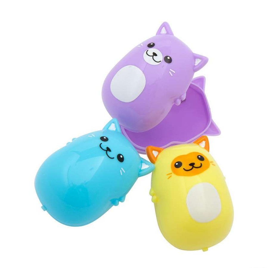 Easter Egg Hunt * | Promo 2 1/2 Cat-Shaped Plastic Easter Eggs 12 Pc.