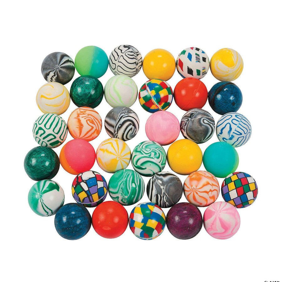 Toy Egg Fillers * | Coupon Bouncy Ball Assortment 50 Pc.