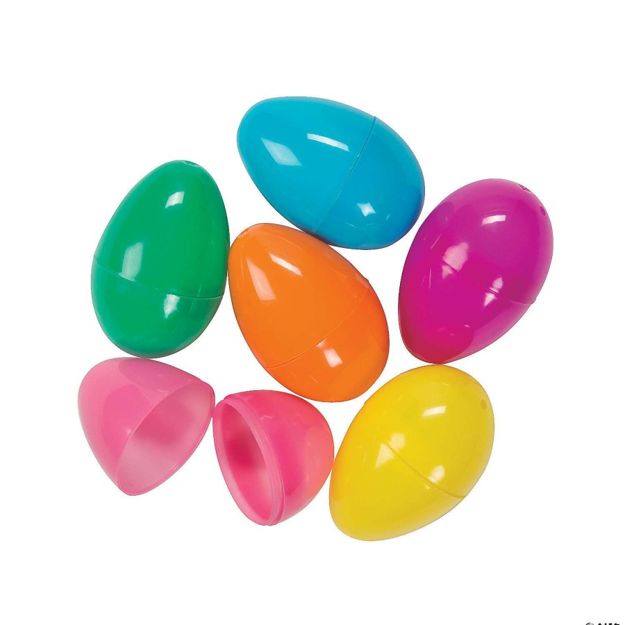 Easter Eggs * | Hot Sale 1 3/4 Bulk Mini Bright Plastic Easter Eggs 144 Pc.