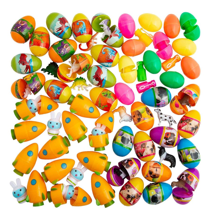 Easter Eggs * | Best Reviews Of 2 1/2 Bulk Toy-Filled Easter Egg Assortment 504 Pc.