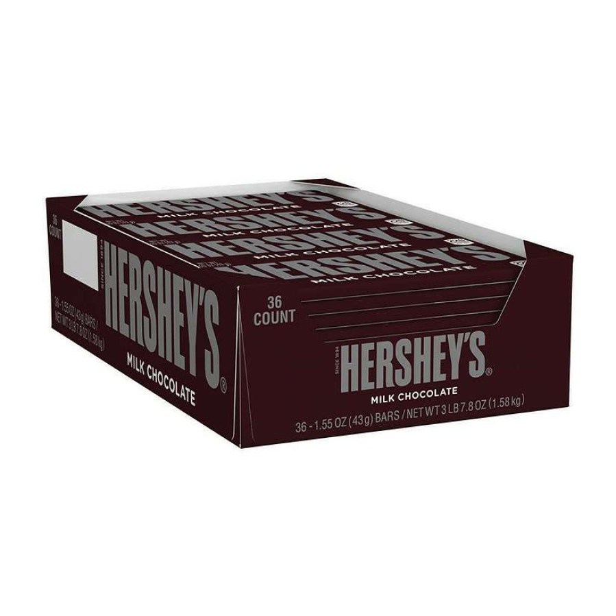 Easter Basket Fillers * | New Hershey'S Full Size Milk Chocolate Bar, 1.55 Oz, 36 Count