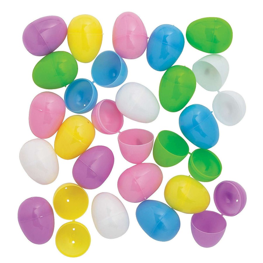 Easter Eggs * | Best Sale 2 Bulk Pastel Plastic Easter Eggs 144 Pc.