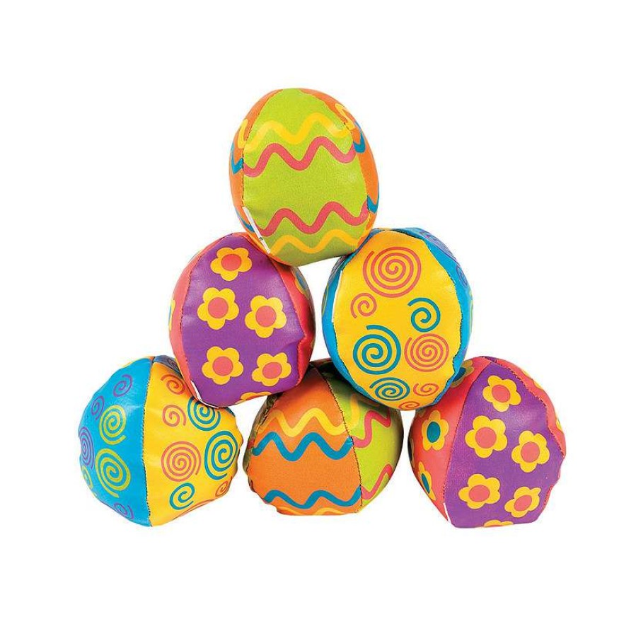 Easter Basket Fillers * | Flash Sale Easter Egg Kickballs 12 Pc.