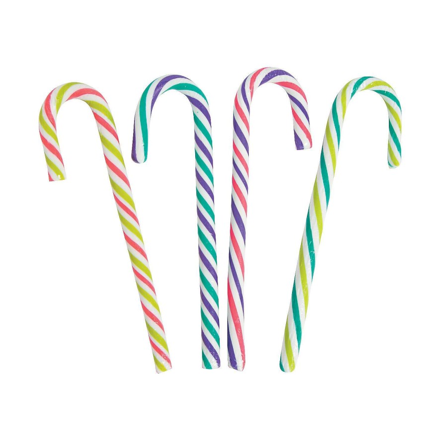 Easter Basket Fillers * | New Holiday Brights Candy Canes 24 Pc.