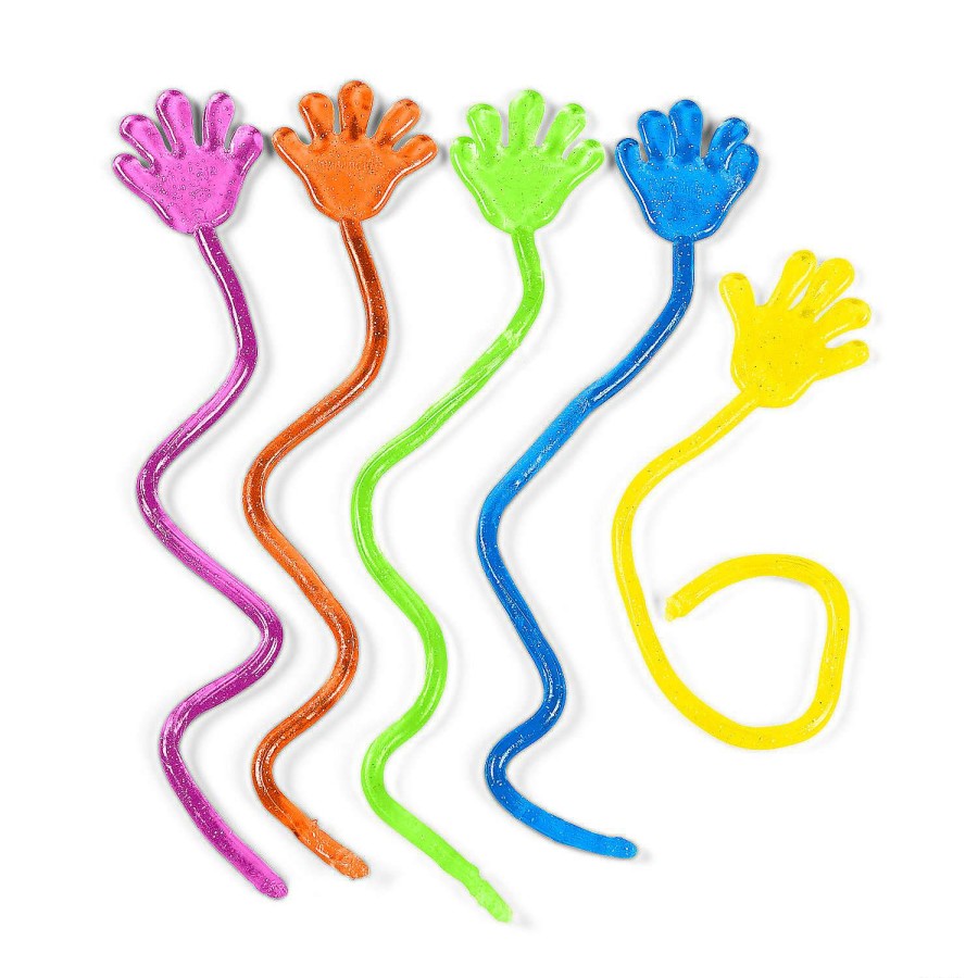 Toy Egg Fillers * | Wholesale Glitter Sticky Hands 72 Pc.